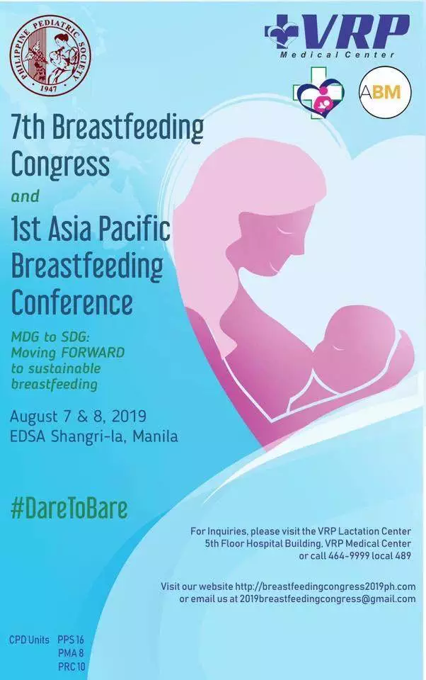 7th Breastfeeding Congress and 1st Asia Pacific Breastfeeding Congress di Philippine