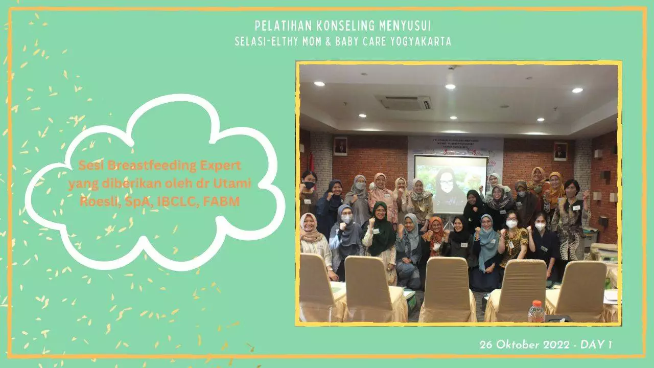 PKM Modul 40 Jam WHO UNICEF, SELASI – ELTHY MOM & BABY CARE